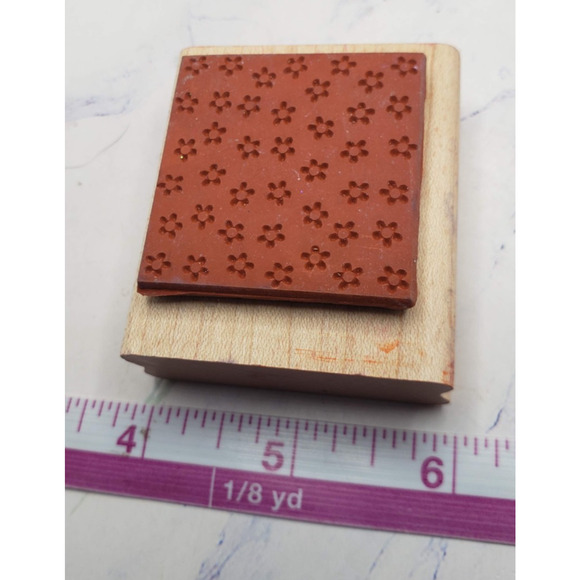 Stampin' Up! Dotted Daisy Flower Collage Wood Mounted Rubber Stamp - Picture 7 of 7